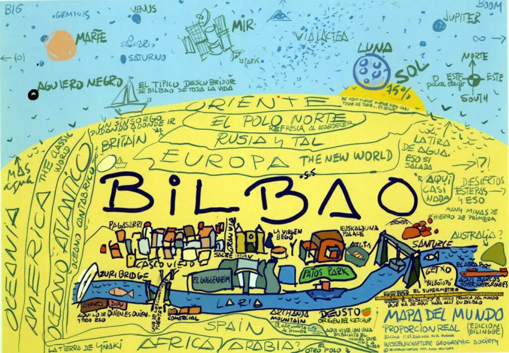 Mapamundi de Bilbao (2000)