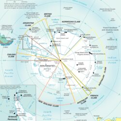Las reclamaciones territoriales en la Antártida (2021)