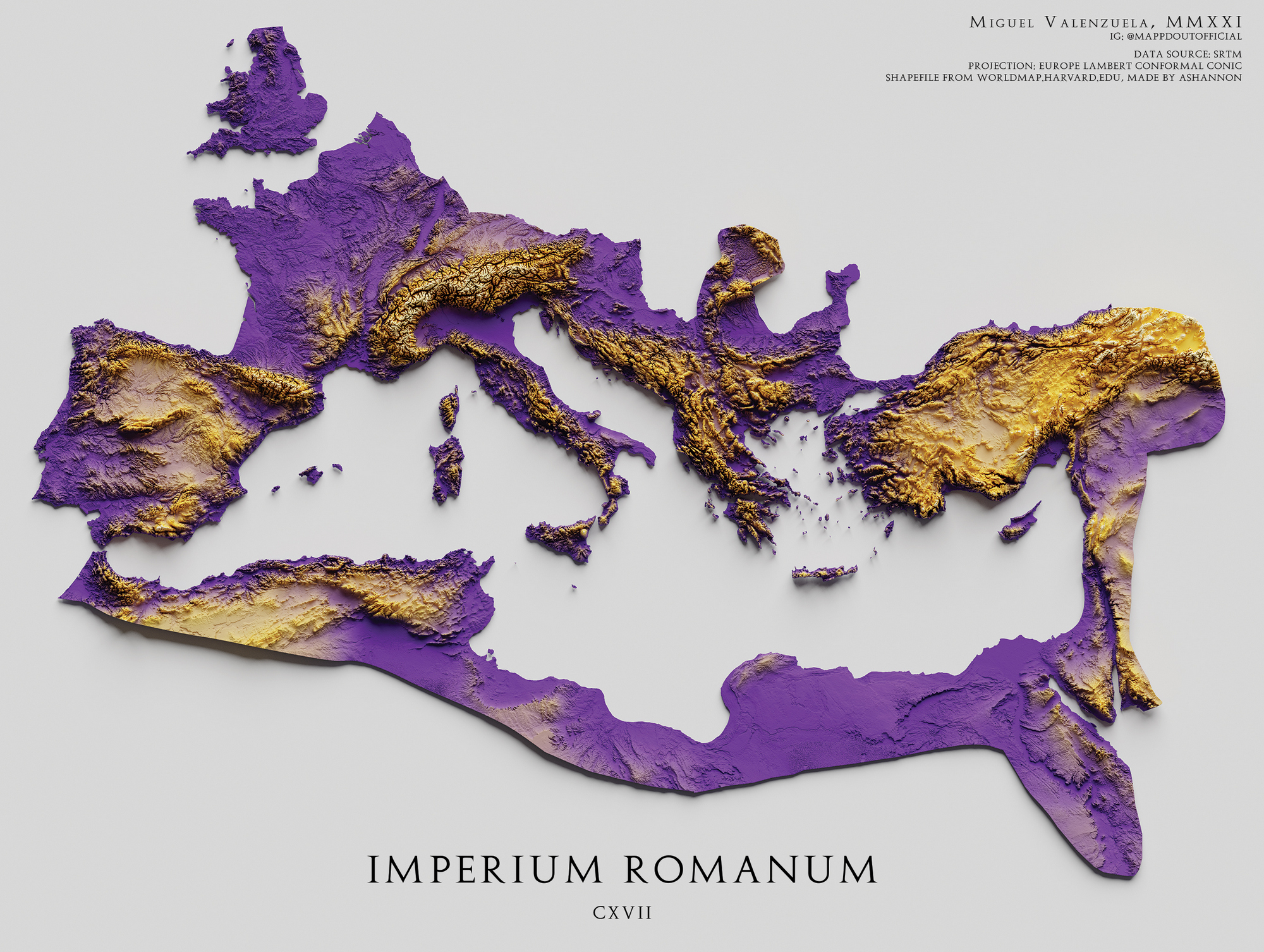 El Imperio Romano, por Miguel Valenzuela (2022)