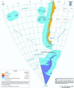 Mapa tricontinental de Chile (2018)