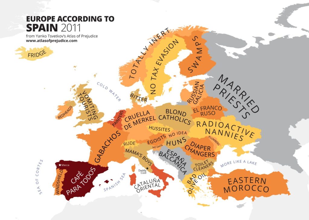 Europa según los españoles (2011)