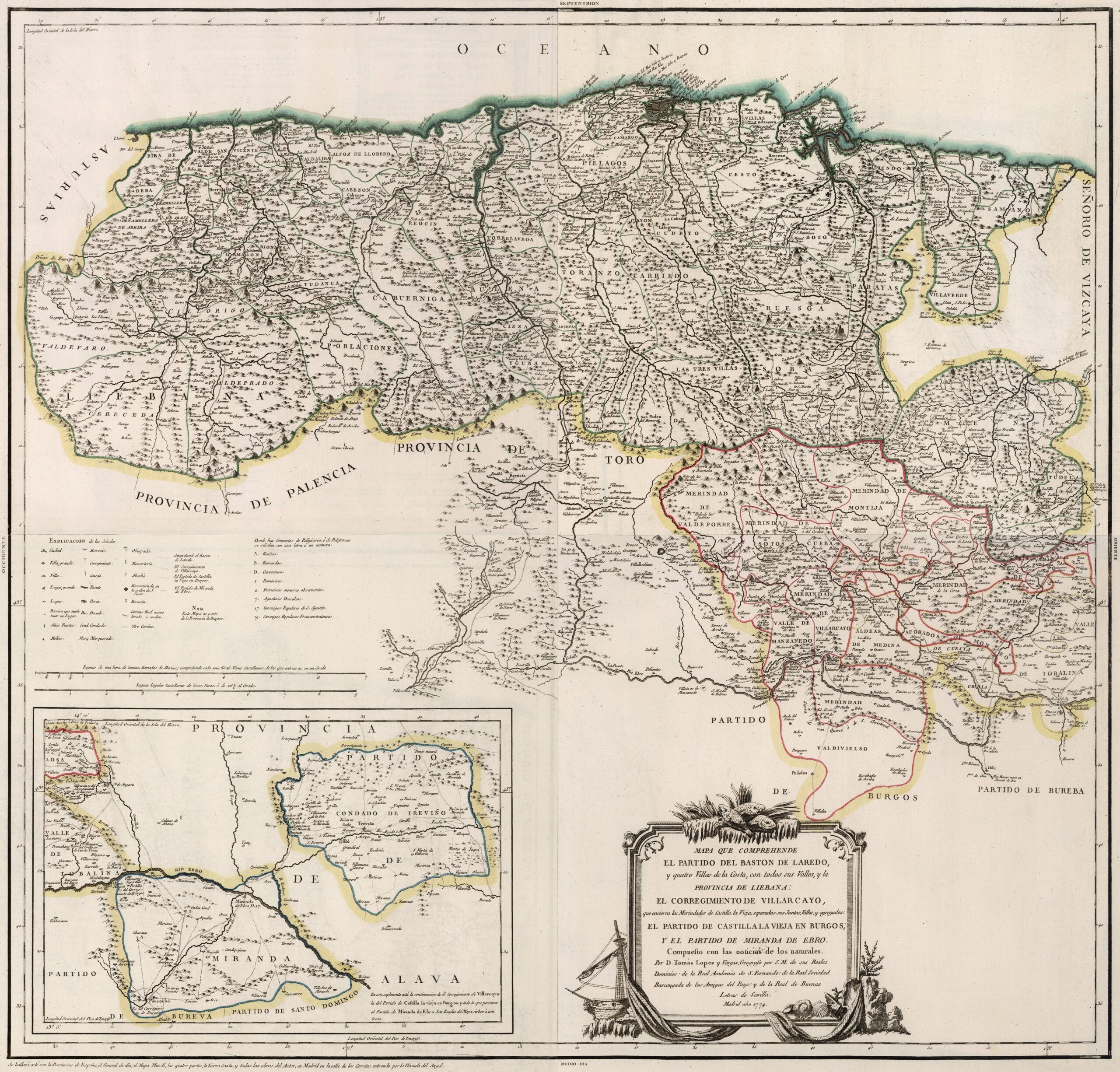 Bastón de Laredo y Provincia de Liébana (1774)