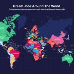 Mapamundi de los trabajos soñados (2023)
