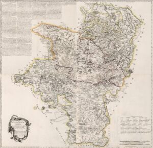 Map of the Province of Soria (1783)