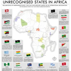 Los estados no reconocidos de África (2018)