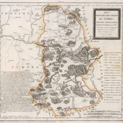 Mapa del Partido de Toro (1784)