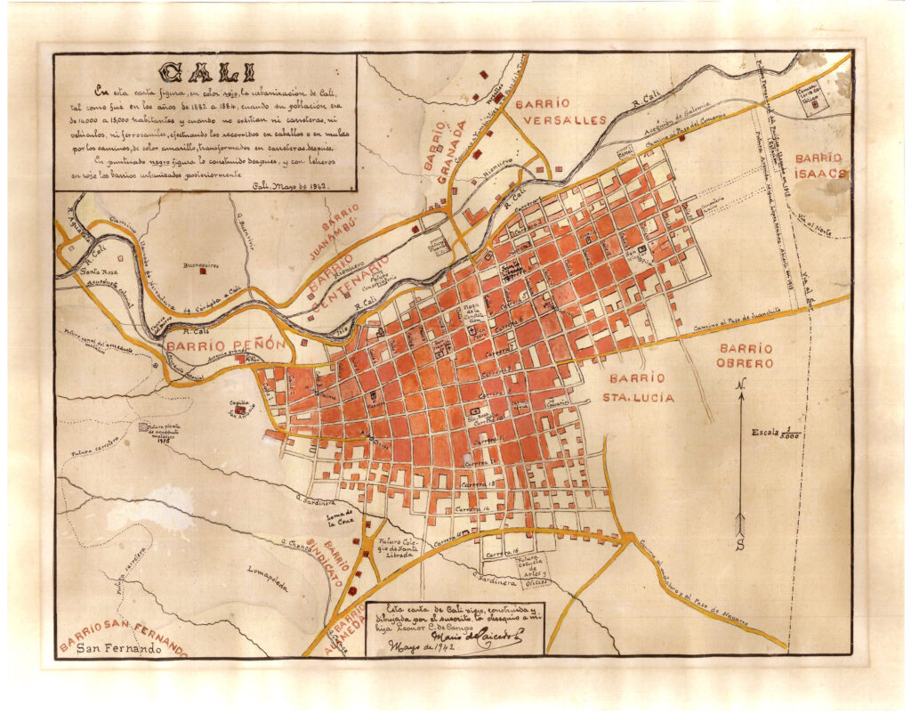 Plano de Cali (1882 - 1884)