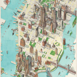 Mapa de Nueva York por Katherine Baxter (2006)