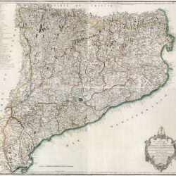 Mapa del Principado de Cataluña (1776)
