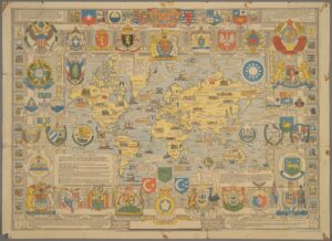 Map of the United Nations (1947)