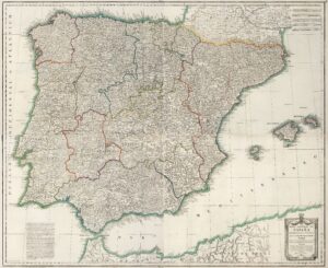 Mapa general de España (1802)