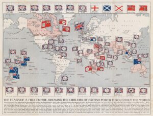 Flags of a free empire: Emblems of the British Empire (1910)