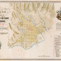 Plano de Santiago de León de Caracas (1810)