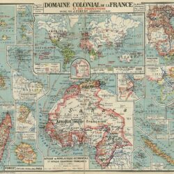 Los dominios coloniales de Francia y sus producciones (1930)
