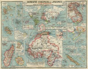 Los dominios coloniales de Francia y sus producciones (1930)