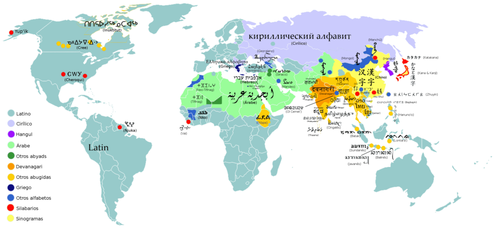 Los alfabetos y sistemas de escritura del mundo (2006)