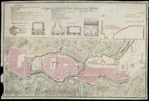Sketch of Ronda and layout for its defence (1810)