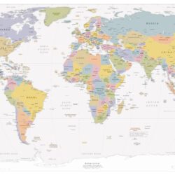 Mapa político del mundo (2021)
