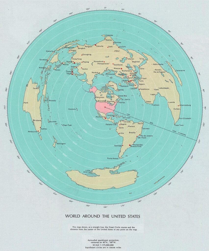 El mundo alrededor de los Estados Unidos (1970)