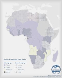 Las lenguas europeas en África (2023)