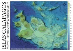 Bathymetry and Topography of the Galápagos Islands (2023)
