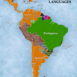 Lenguas oficiales de Latinoamérica y Caribe (2018)