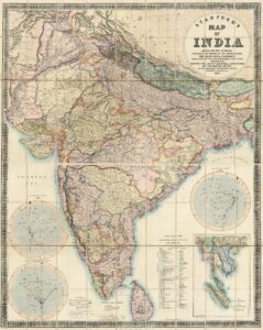 Map of India (1859)