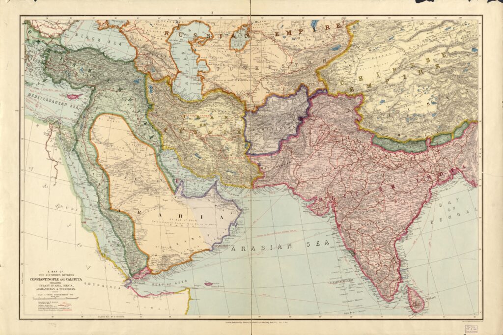 Los países entre Constantinopla y Calcuta (1912)