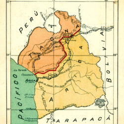 Mapa del Tratado de Lima (1929)