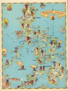 Mapa pictórico de Filipinas (1935)