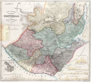 Map of the Republic of Guatemala (1859)