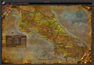 Costa Rica, en el estilo de World of Warcraft (2024)