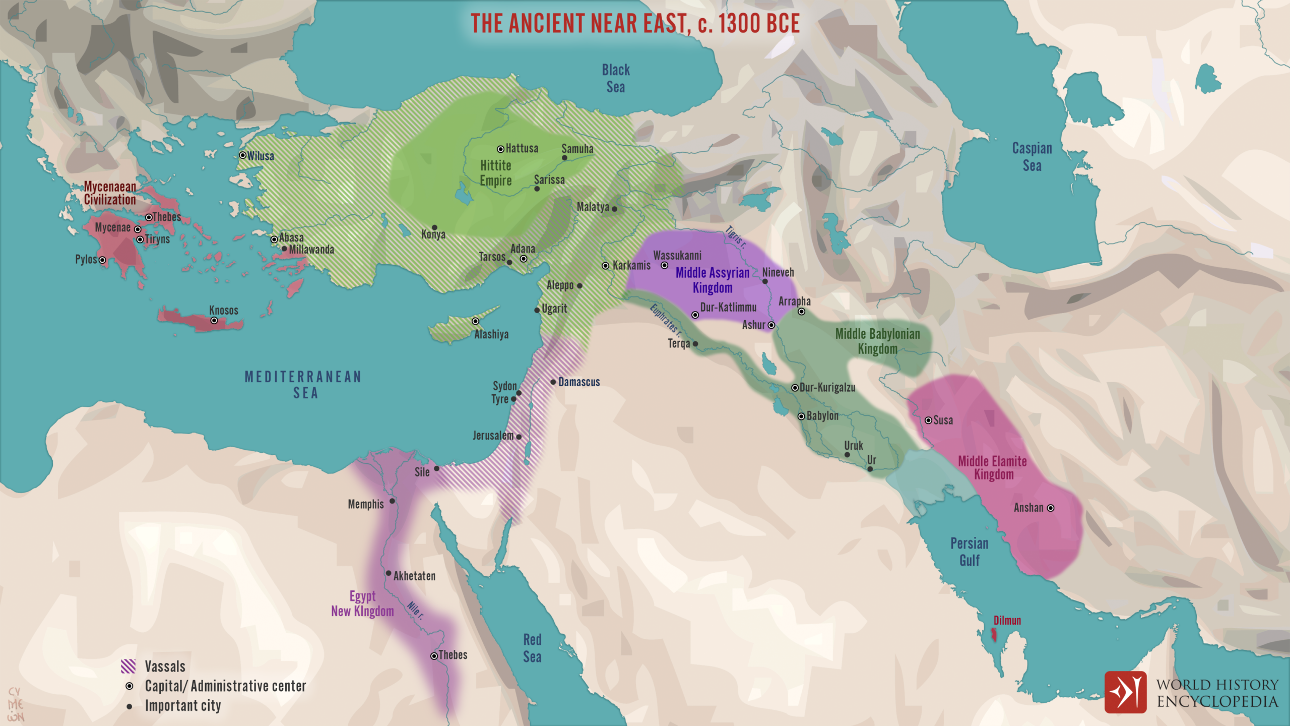 The Middle East in the 13th century BC (2021)