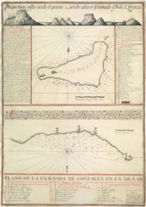 El primer mapa de la Isla de Pascua (1772)
