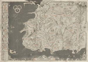 Map of the Western Lands, The Wheel of Time (2022)