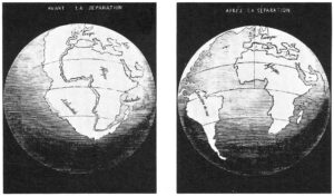 The opening of the Atlantic Ocean (1858)