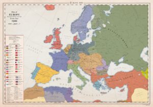 Mapa político de Europa (1900)