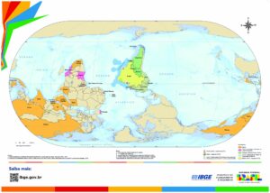Mapa brasileño del mundo (2025)