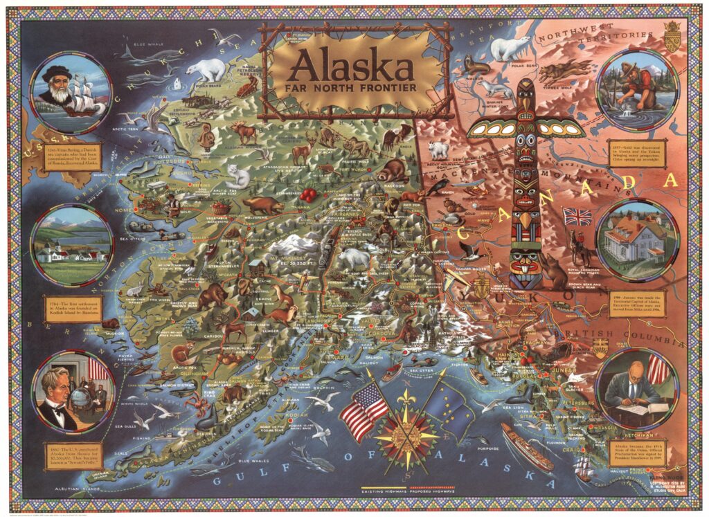 Alaska, the frontier of the far north (1959)