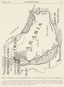 La primera propuesta de dos estados para Israel y Palestina (1937)