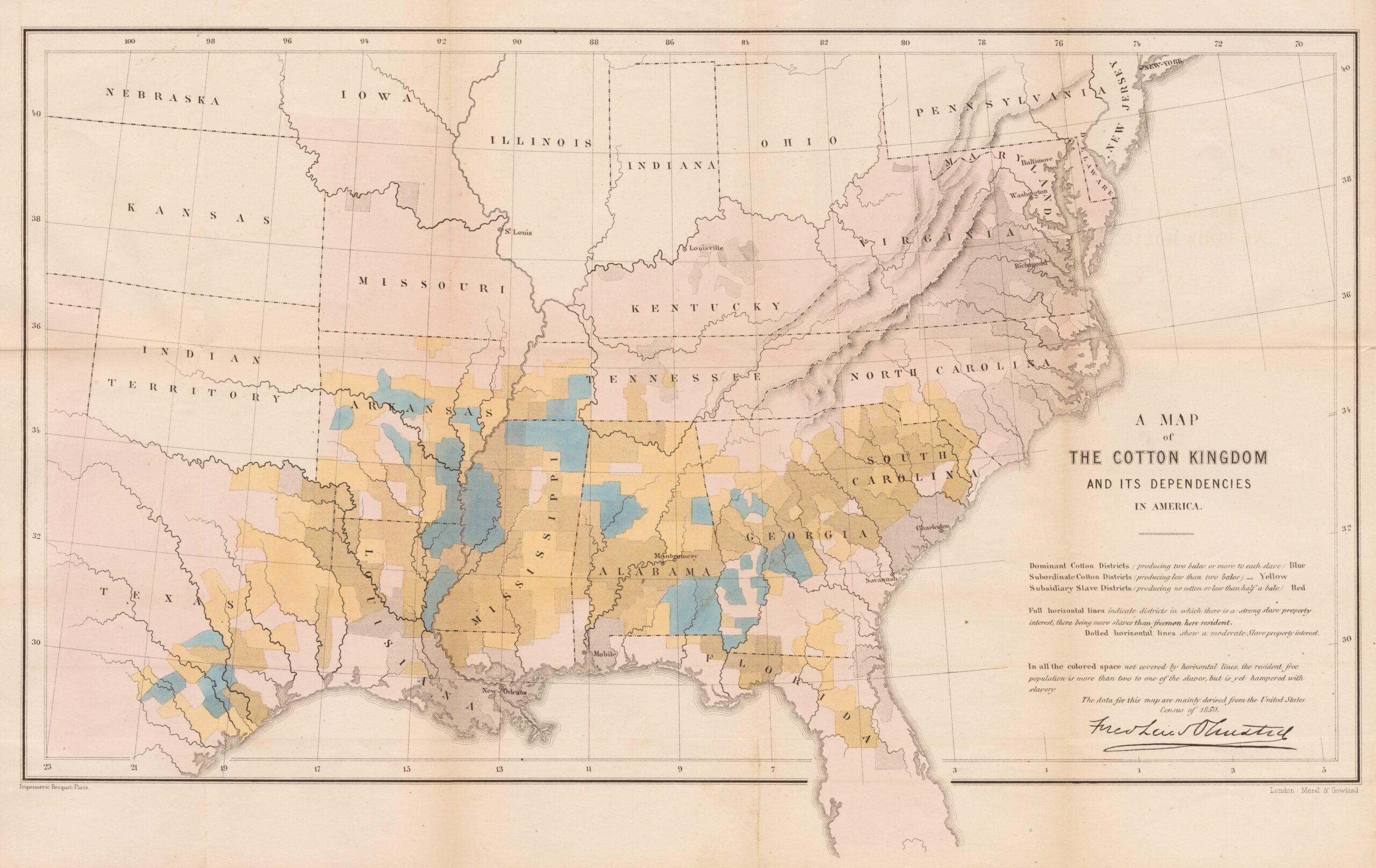 El Reino del Algodón y sus dependencias en América (1862) El Reino del Algodón y sus dependencias en América (1862)