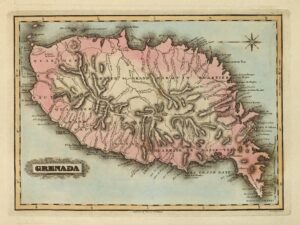 Mapa de Granada (1823)