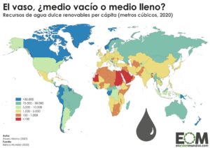 Renewable fresh water in the world (2023)