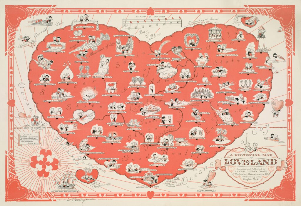 Loveland Pictorial Map (1943)