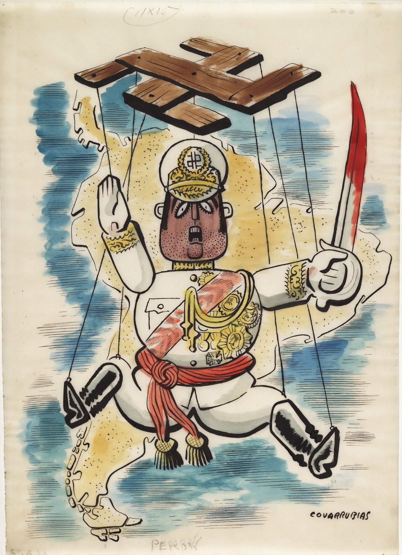 Juan Perón, un títere de los nazis (1944) Juan Perón, un títere de los nazis (1944)