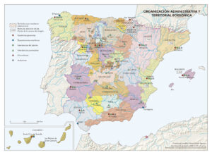 Territorial organisation of Spain in the 18th century (2021)