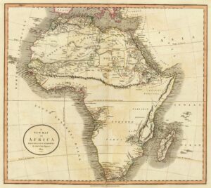 Africa and the Kong Mountains (1805)