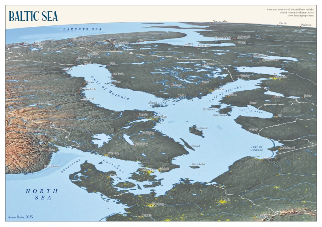 El mar Báltico visto desde Europa Central (2025)